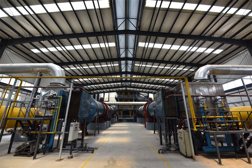 山東銀豐現代化工廠內景